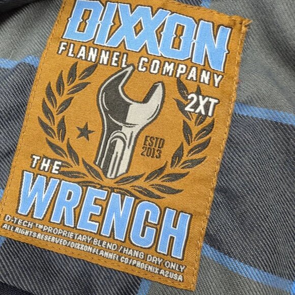 Dixxon Flannel The Wrench Mens 2XT Tall Rockabilly Western Shirt - Picture 10 of 13